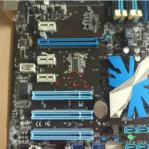 FOR P7H55 All Solid State Main Board 1156 Pins DDR3 Support I3 I5760 I7870 X3480 X3470
