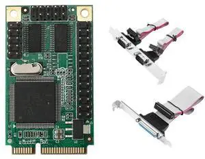 FOR MiniPCIE Two Series and One Parallel RS232 Serial Port COM Port LPT Printer DB9 Pin DB25 Pin Expansion Card WCH FOR MiniPCIE Two Series and One Parallel RS232 Serial Port COM Port LPT Printer DB9 Pin DB25 Pin Expansion Card WCH