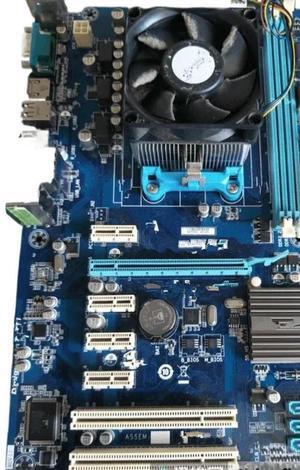 FOR GA-A55-S3P FM1 All Solid State Support X4 641 Computer Desktop Large Main Board Spell A75