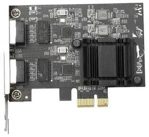 PCIE To 2.5G Gigabit Network Interface Card Dual Port 2500M Network Port Soft Routing RJ45 Wired Server