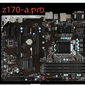 Z170-A PRO 1151-pin DDR4 memory, support 6th 7th generation CPU with HDMI M.2