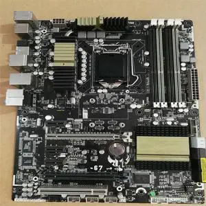 P67 Saber Tooth B3 Step Main Board Heat Pipe Cooling 1155 Pins Support I7