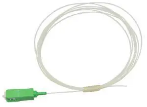 FOR 10PCS SC APC Single mode fiber optic Pigtail SC 1.5M Simplex SM Optical fiber pigtail SC 0.9MM fiber optic cable