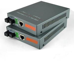 FOR 1 Pair 10/1001000Base HTB-GS-03-AB SM simplex Fiber Optice Device Enternet Media Converter 20KM Fiber TTransceiver