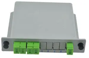 FOR SC APC PLC 1X4 splitter Fiber Optical Box PLC Splitter box with 1X4 Planar waveguide type Optical splitter