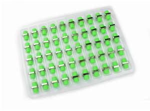 FOR 50PCS FC APC Type D Sample Fiber optic Adapter FC Optical fiber coupler FC square Fiber FC connector