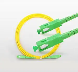 FOR 10PCS/bag SCAPC Singlemode Simplex fiber optic patch cord SC 2.0mm or 3.0mm fiber optic jumper Cable