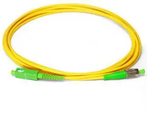 FOR 10PCS/bag SC APC-FC APC Simplex mode fiber optic patch cord Cable 2.0mm or 3.0mm fiber optic jumper cable