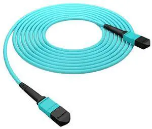 FOR OM3 MPO-MPO eter Fiber Optic Patch Cord 12 s Fiber MPO Trunk Fiber Jumper Cable