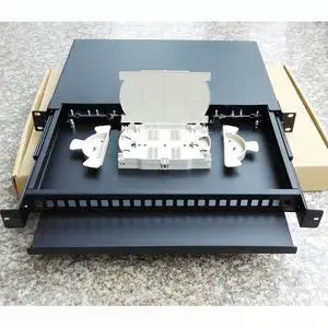 FOR 19 inch 24/48 s ODF Pull type optical fiber distribution frame Rack Mounted Indoor fibers Distribution Frame Patch Panel