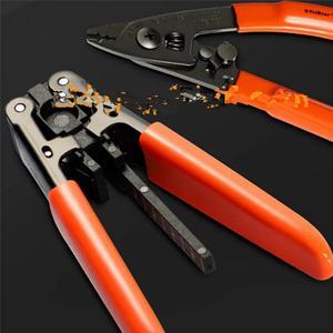 FOR Two in Fiber Cable Stripping Pliers TTF02 Three Mouth Strippers TTP01 Leather Cable Stripping Pliers