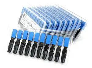 FOR 100PCS SC UPC single-mode fiber optic SC UPC quick connector Fiber Optic Fast Connector SC Connector FOR 100PCS SC UPC single-mode fiber optic SC UPC quick connector Fiber Optic Fast Connector SC Connector