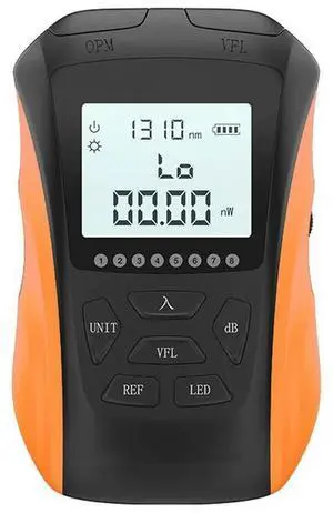 FOR Handheld Multifunction Y8 Optical Power Meter+ 5~30MW Visual Fault Locator with OPM+VFL+LED+RJ45 Network Test