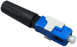 FOR 100PCS SC UPC Type pre-bur fiber optic quick connector SC UPC Fiber Optic Fast Connector SC Connector