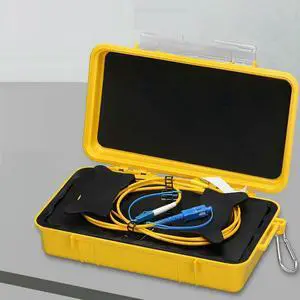 FOR SC-LC UPC Single Mode 9/125um 1310/1550nm 500M OTDR Launch Cable Box, Fiber Ring otdr launch cable