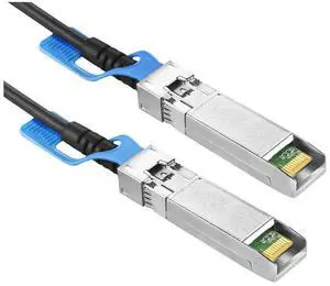 FOR 2pcs 25G SFP28-SFP28 DAC Passive Direct Attach Twinax Copper Breakout Cable 30AWG PVC Compatible with
