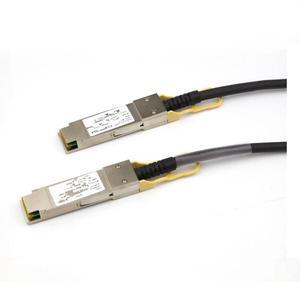 FOR 2pcs 40G + DAC Cable Direct Attach Copper Cable AWG30 0.5M Passive 40Gbps Twinax PVC Jacket Compatible For