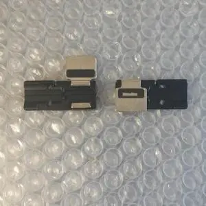 FOR 1 Pair FH-60-250 Optic Fiber Fusion Splicers Single Bare Fiber Clamps Fiber Holder FSM-60R 70R 60S 22S 80S 62C