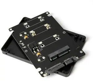 MSATA SSD to 2.5 inch SATA3.0 sata 22pin Adapter Card with Case 7mm Thickness B