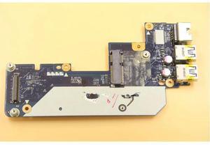 For 17R 7520 USB Ethernet LAN Connector Board with mSATA port QCL00/10 LS-8242P 0N7JHH N7JHH