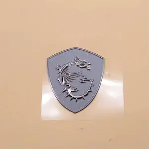 GT76 GE66 GP76 GS75 GE73 GS73 GL65 LOGO metal stickers silver