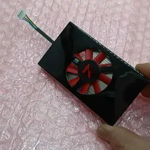 RX550 4GB GDDR5 Graphics card fan with heat sink