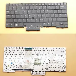 FOR Laptop US black keyboard for Book 2540 2540p 598790-001 V108602AS1 PK1309C2A00 English version
