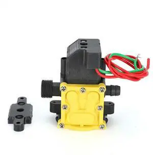 FOR 12V Diaphragm Pressure Agriculture Garden Electric Sprayer Water Accessories Single Thread Double Barbed Without Stop