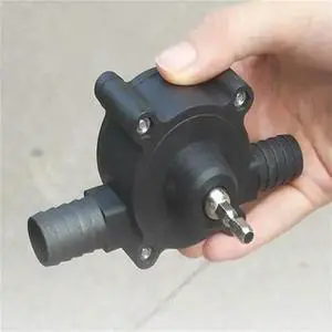 FOR Portable Hand Electric Drill Converter To Diesel Oil Fluid Water Portable Mini Self-priming Liquid Transfer Tool