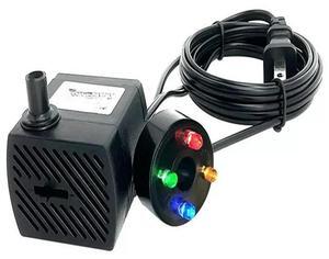 FOR Adjustable Flow Micro Ultra-Quiet Submersible Water Fountain Aquarium Water Tank Garden With Four-Color L 3W/5W