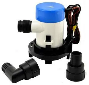 FOR 3/4" Hose MKBP-G600-02 Marine 12/24V Submersible Bilge 600 GPH With R il Box And Manuel