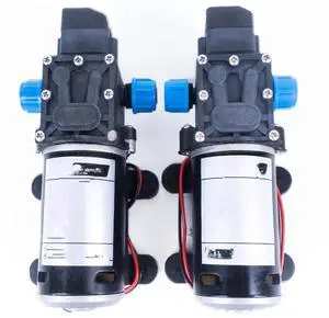 FOR 12V 24V 100W 8L / Min Miniature High Pressure Diaphragm With Pressure Switch Type Multi-function DC