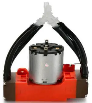 FOR AD5DC12PTV (Double-head Micro Diaphragm ) 24V Small Laboratory Quiet S ling Oil- Electric Micro Vacuum