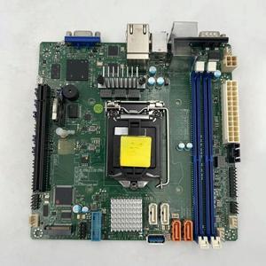 FOR 1PC X11SCL-IF Server Mini-ITX Motherboard C242 LGA-1151 DDR4 Support 8th/9th Generation i3 E-210