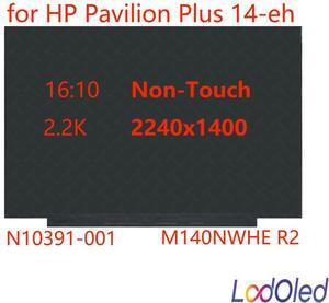 FOR 14.0 IPS 16:10 2.2K for Plus 14t-eh0xx 14t-eh1xx LED LCD Screen Display Panel 2240X1400 40pins 60Hz