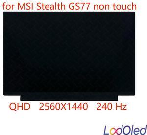 FOR 17.3 for GS77 Series 12UHS-083US 240Hz QHD LCD Screen LED Display IPS Panel Matrix 2560x1440 40 Pins