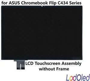 FOR FHD LCD Display Screen Panel Glass Digitizer Assembly for book Flip C434TA-DH342T C434TA-DS384T C434TA-AI0080