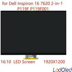FOR 16:10 16 IPS for 16 7620 2-in-1 LED LCD Screen Display Assembly Without Frame 1920X1200 30pins 60hz