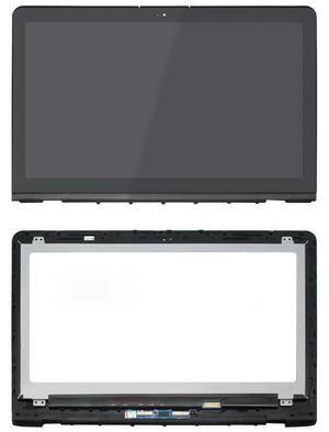 FOR 15.6 For 15-as133cl 15-as091ms 15-as014wm 15-as010ca 15-as004tu Full LCD Screen Glass Digitizer Assembly+Bezel