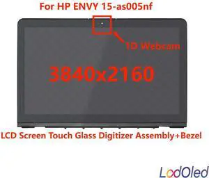 FOR 15.6 FHD/UHD For 15-as005nf Full LCD Screen Glass Digitizer Assembly+Bezel 30pins/40pins 60Hz