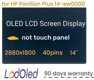 FOR 14 Inches Matrix QHD for Plus 14-ew0000 Panel LCD Screen Display 2800X1800 40pins