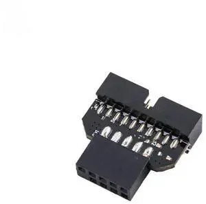 Professional PC Hardware Cables Adapters: USB 2.0 9pin to USB3.0 19p/20p Adapter