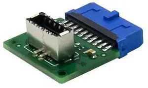 USB 3.0 Internal Header to USB 3.1/3.2 Type C front Type E Adapter 20pin to 19pin converter pc motherboard Connector Riser