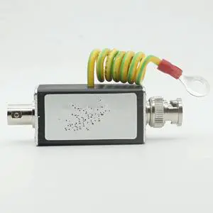 FOR BNC COAX Coaxial Cable CCTV Monitoring Security Camera Monitor Surge Protector Arrester Protection Device