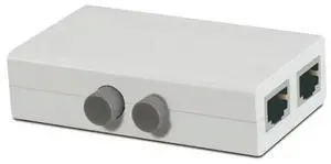2 Ports Network Switch Splitter Selector Hub 2-In 1-Out or 1-In 2-Out