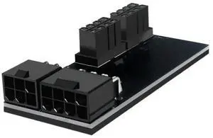 FOR 2Pcs/lot 8+8 power supply adapter GPU NCard ACard Power Supply Steering Joint for Graphics Card