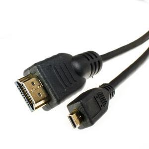 FOR Micro HDMI to HDMI connector converter adapter Cable 1.5M/3M/5M HDMI V1.4 1080p for HDTV LCD