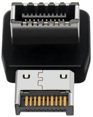 FOR 2PCS/lot USB3.1 10gbps Type-E 90 Degree Converter USB Header Adapter for Computer Accessories