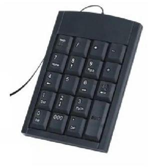 FOR USB 19 Keys Keypad Numeric Keyboard Multifunction Wired Number Calculator For Laptop Easy To Use win7 usb numpad