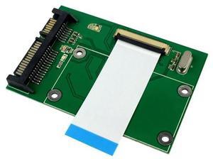 FOR 1.8" ZIF/LIF CE HDD Drive SSD to 7+15 22 Pin SATA Adapter Converter